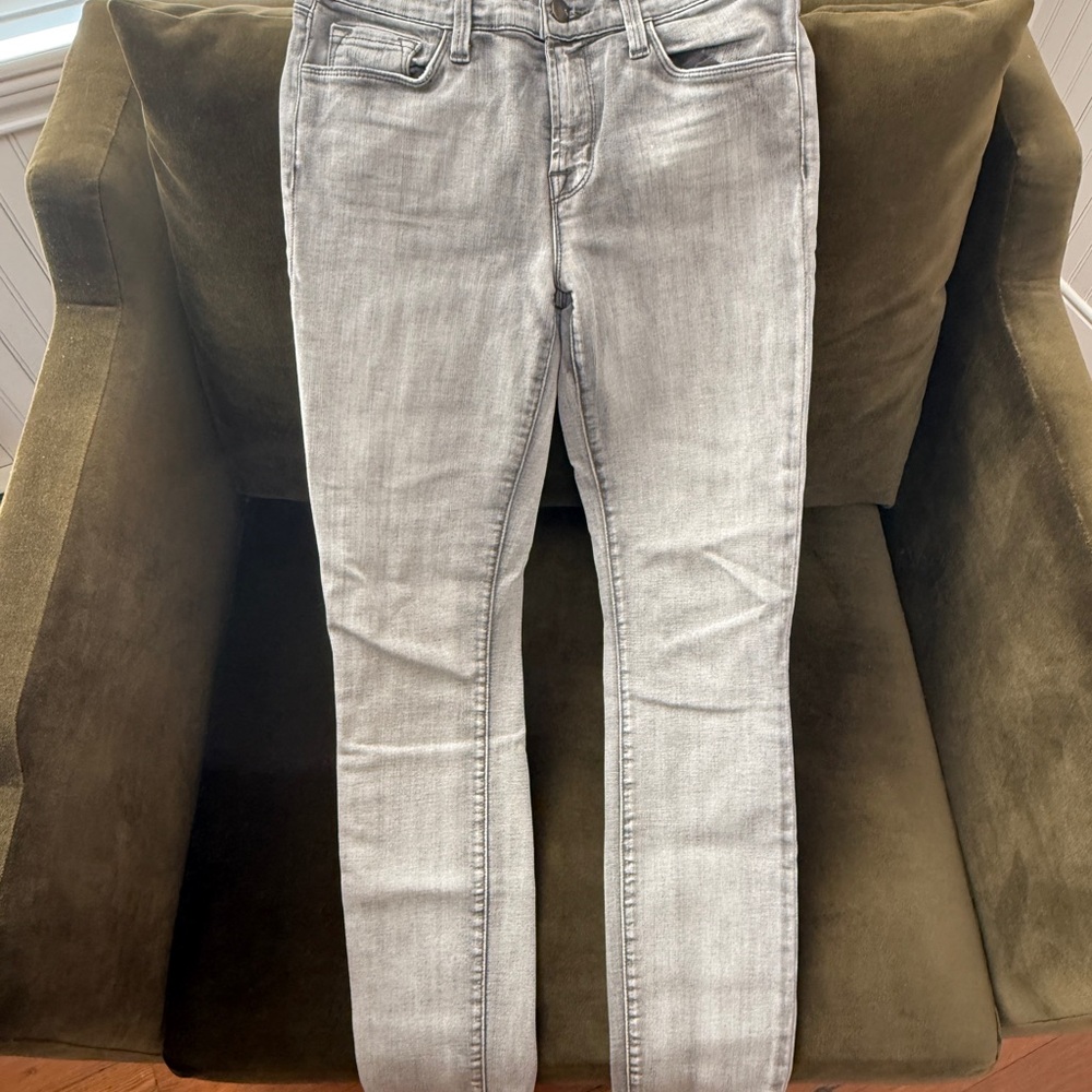 J Brand Light Gray Skinny Jeans